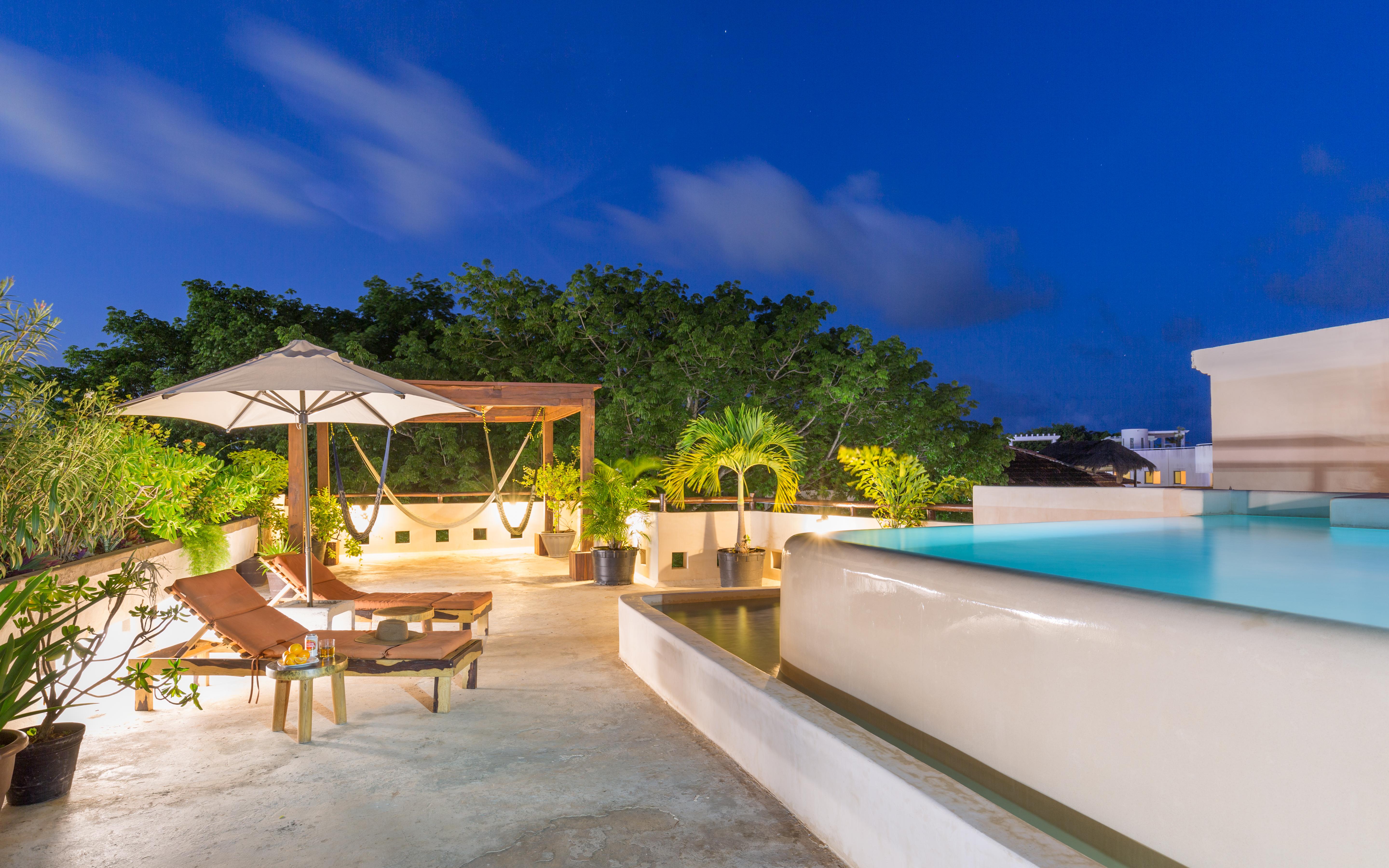 Quinta Margarita - Boho Chic Hotel Playa del Carmen Bagian luar foto