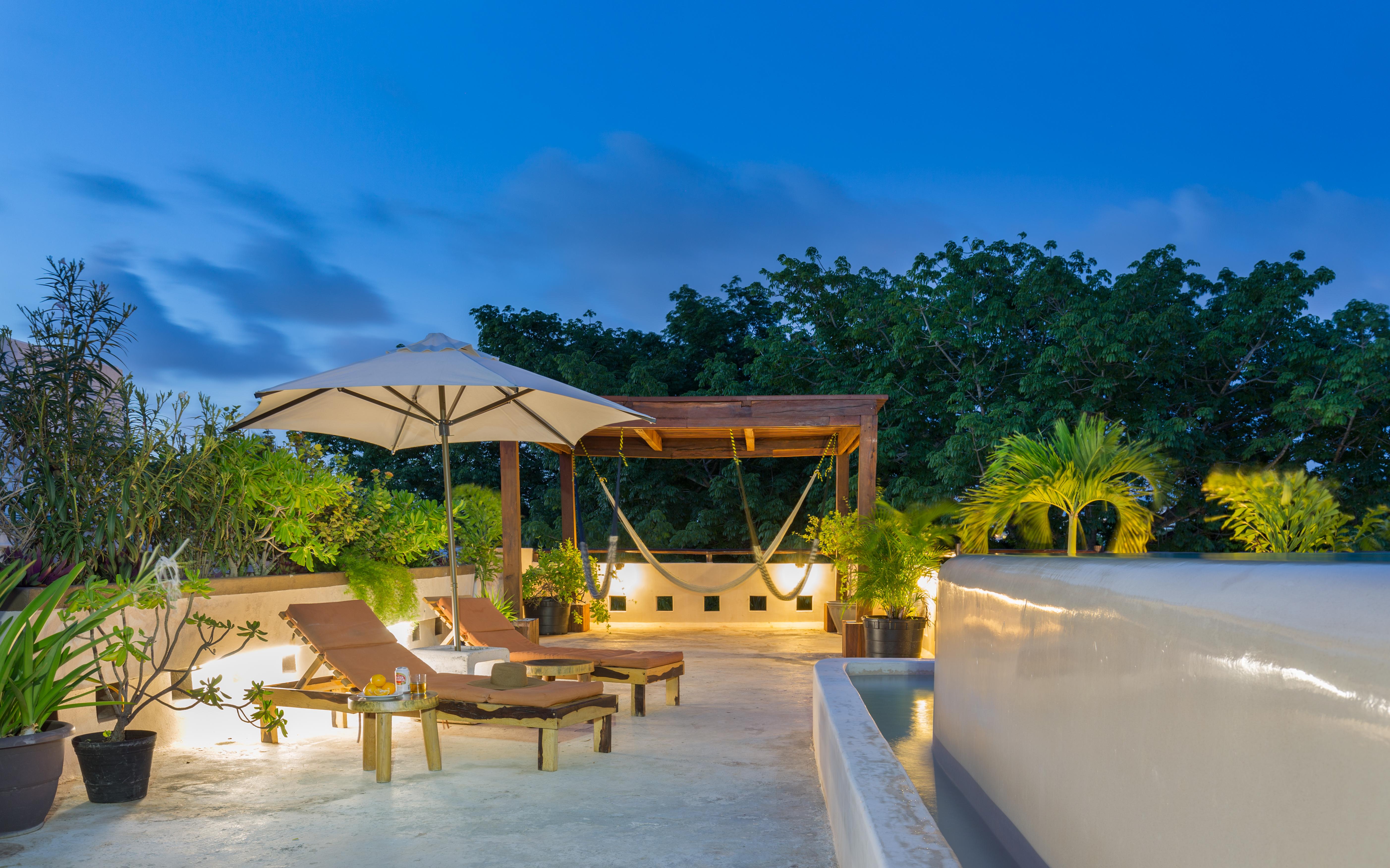 Quinta Margarita - Boho Chic Hotel Playa del Carmen Bagian luar foto