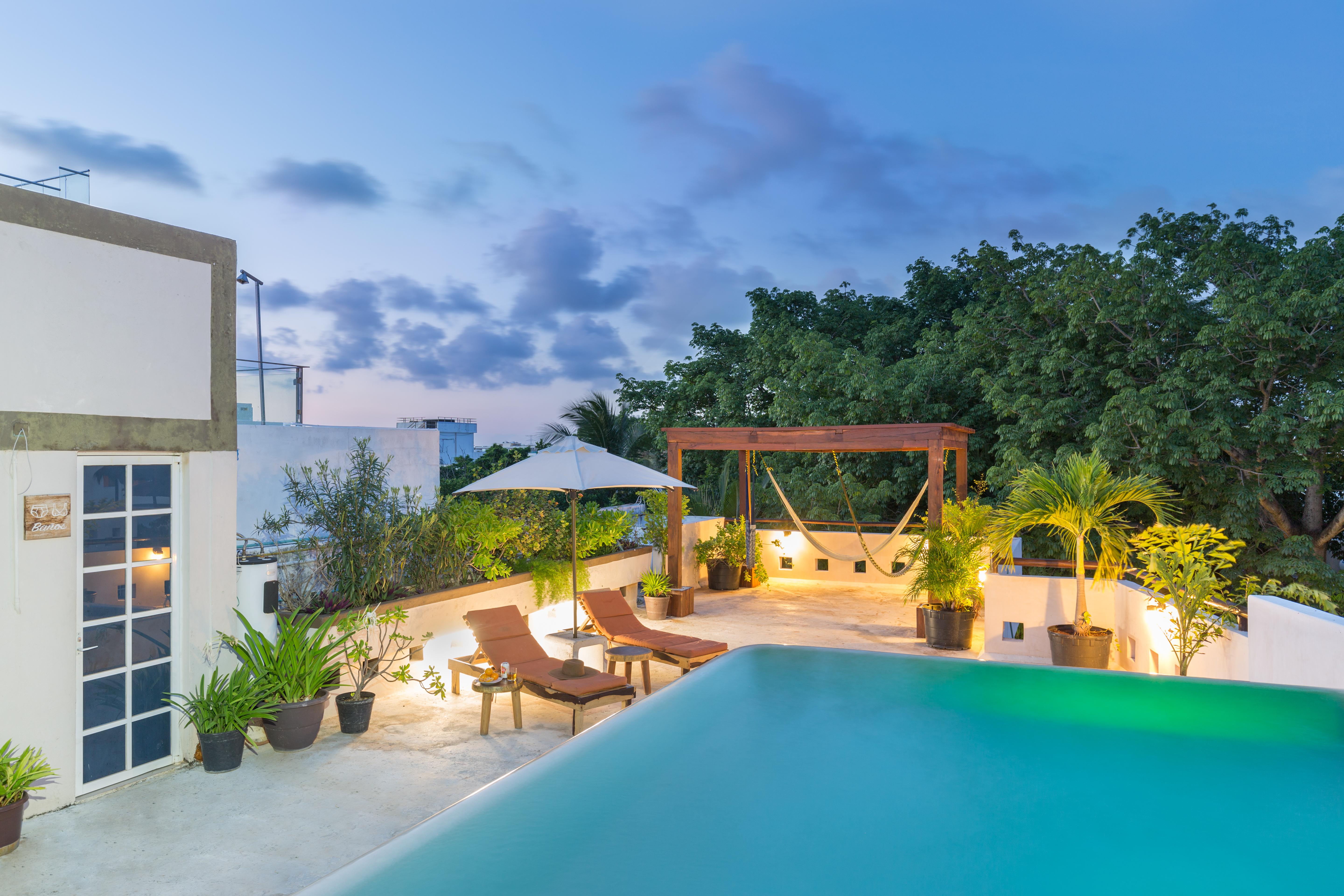 Quinta Margarita - Boho Chic Hotel Playa del Carmen Bagian luar foto